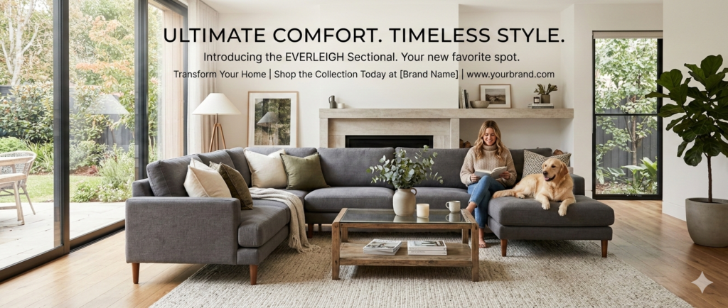 how to choose sofa sets
Modern grey L-shaped sectional sofa in a sunlit living room setting, perfect for cozy, contemporary home decor and family comfort."